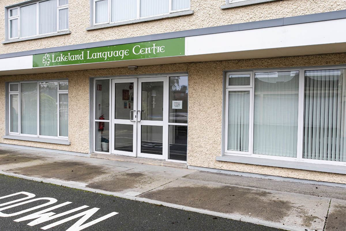 Entrance of Lakeland Language Centre Mullingar, Ireland