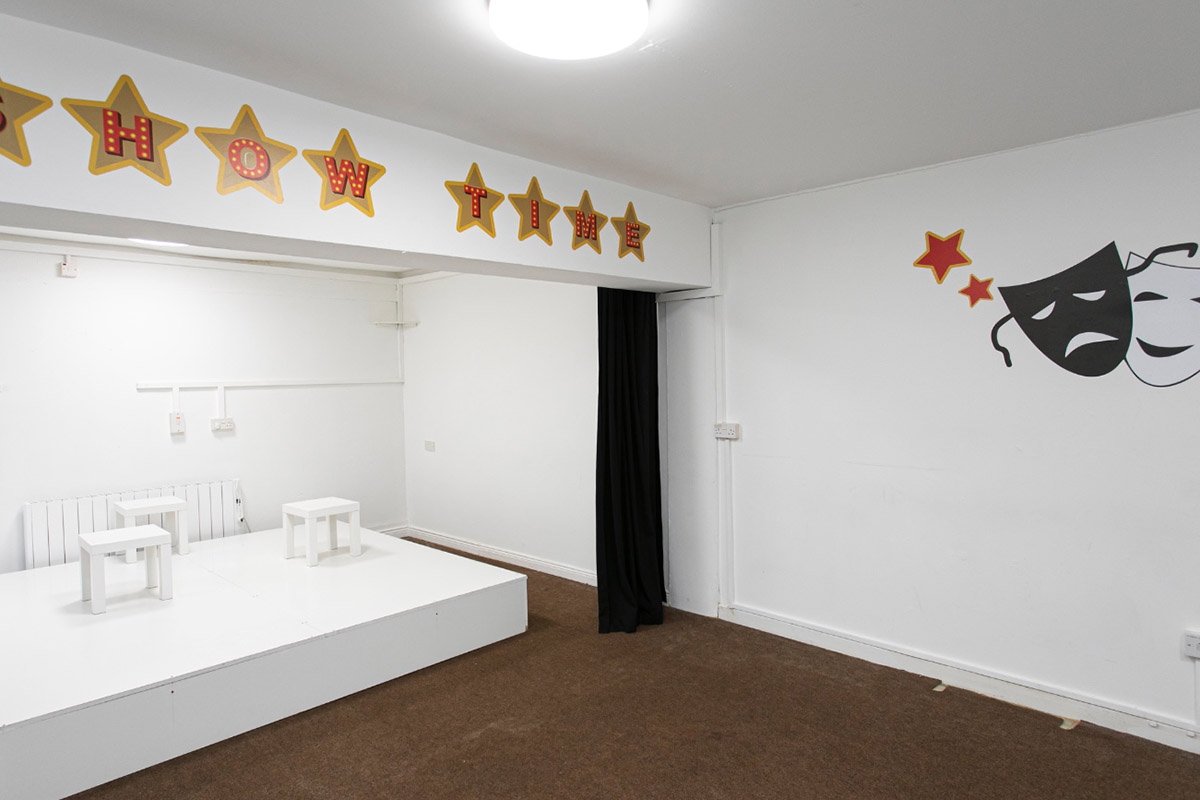 Activity room for English workshops and theatre in Mullingar